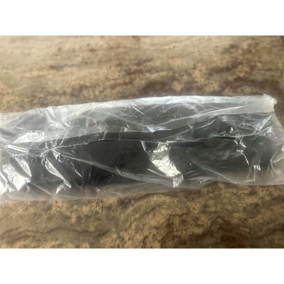 $98 CLEOBELLA Cotton Canvas Tote Black w Vegan Leather Strap FabFitFun NEW Seald - Picture 5 of 6